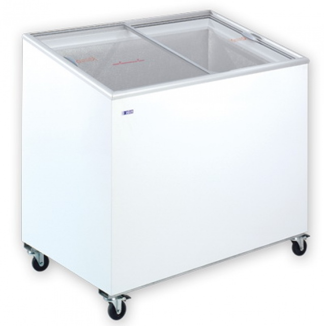 Udd Sceg Kh Cf Sce Chest Freezer With Slanting Sliding Glass Door