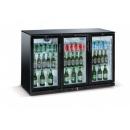 Glass door back bar coolers with built-in refrigeration