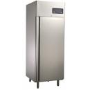 Solid door refrigerators with stainless steel exterior