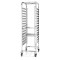 810651  Cărucior debarasare tăvi 15 x 600x400 mm