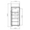 Dulap frigorific  CC GASTRO 700 INOX (SCH 700 GN INOX)