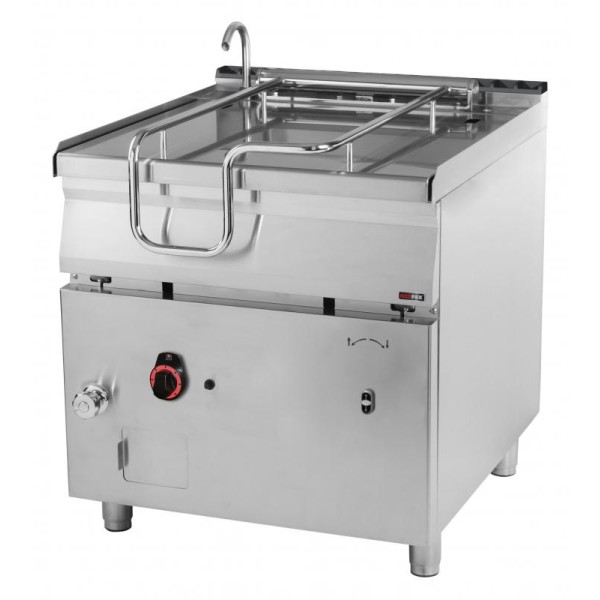 Tigaie basculantă gaz de 80 litri  BRM 90/80 G/N