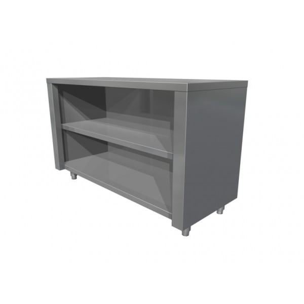 Mese inox tip dulap deschise