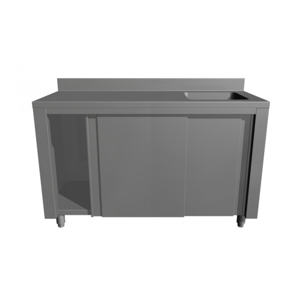 Masă cu spălător, tip dulap