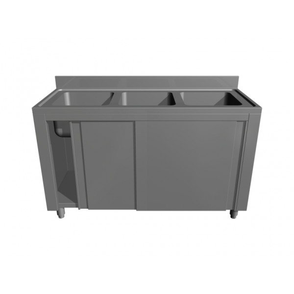 Spălător cu trei cuve