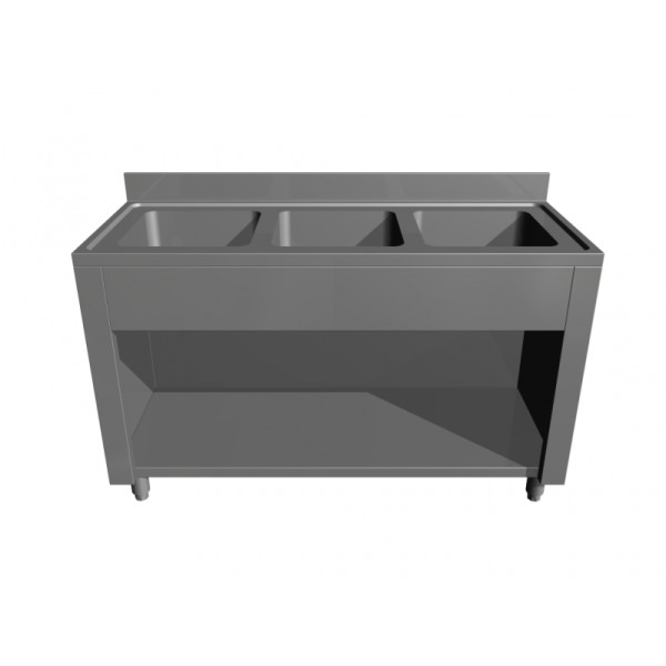 Spălător cu trei cuve