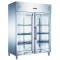Vitrină frigorifică inox  KH-GN1410TNG