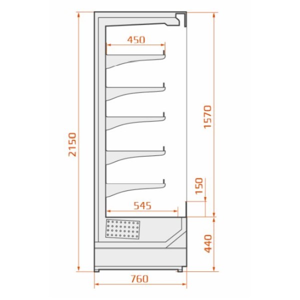 Raft frigorific  RCS Scorpion 76.215 1,875