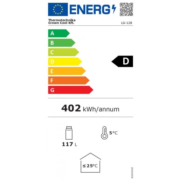 Vitrină frigorifică bar  LG-128