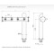 Coloană de bere pentru 3 robineți  TC Sidewalk