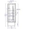 Vitrină frigorifică verticală dublă  CC 1200 GD (SCH 800S)