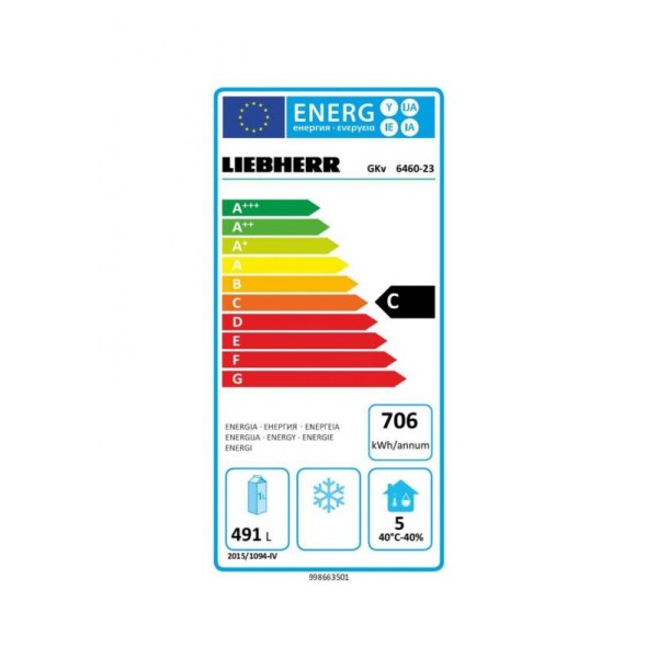Dulap frigorific inox LIEBHERR  GKv 6460