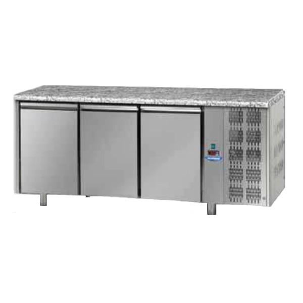 TP03MIDGRA  Masă refrigerare patiserie cu 3 uși