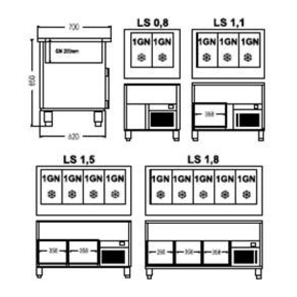 Modul rece  LS 1.8