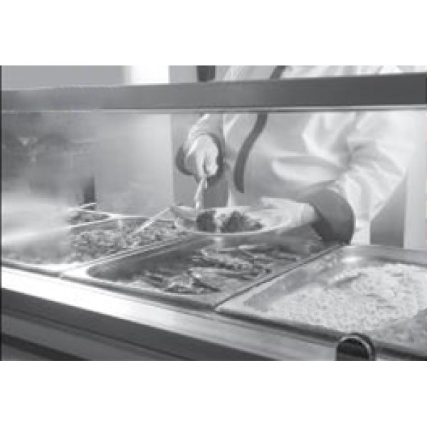 Modul cald (bain marie)  BW 1.8 KN