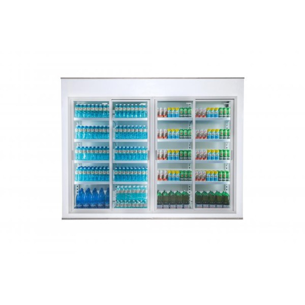 Cameră frigorifică vitrată walk-in cooler  TC 100 GD W