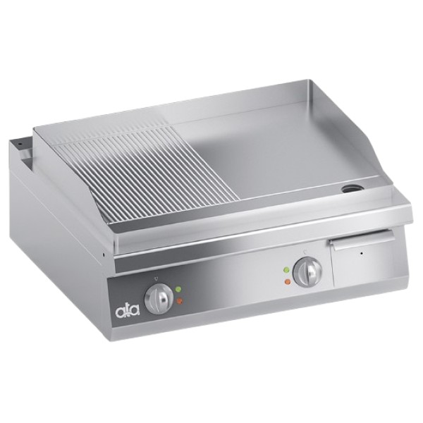 Grătar electric de banc ½ neted ½ striat  C2EFR10TT