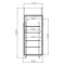 Dulap frigorific  CC GASTRO 700 (SCH 700 GN)