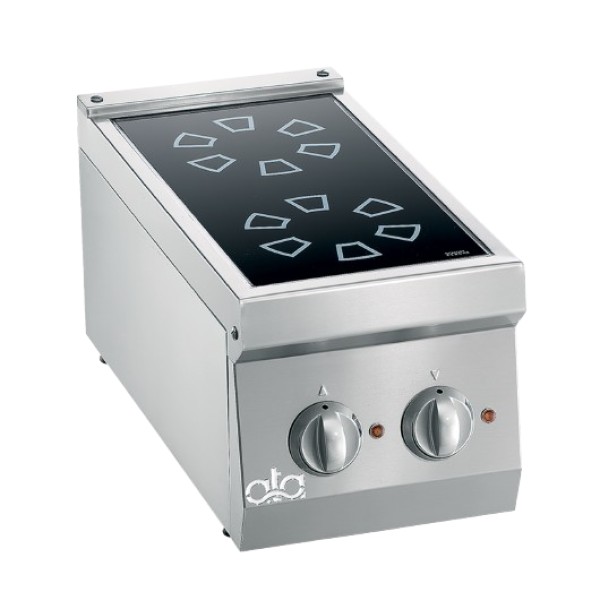 Mașină de gătit electrică 2 plăci pyroceramice  K6EVC05TT