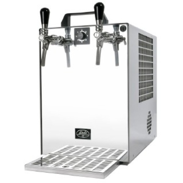 Răcitor de sifon pe tejghea cu 2 robineți  SODA KONTAKT 70 Green Line PREMIUM (Lindr)