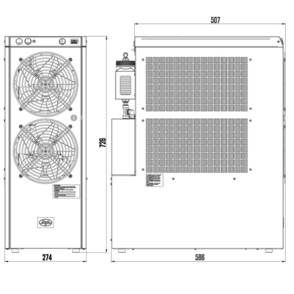 Răcitor de bere  DryWet 150 H4 Green Line (Lindr)