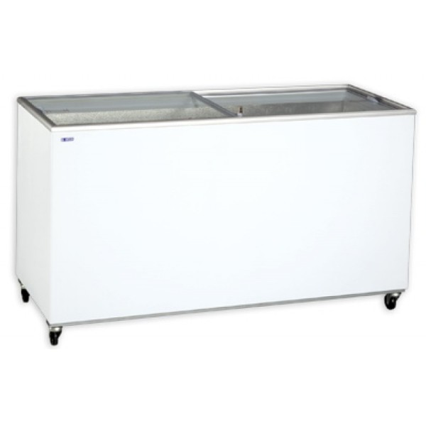 Ladă congelatoare cu capac transparent glisant  UDD 400 SC (KH-CF400 SC)