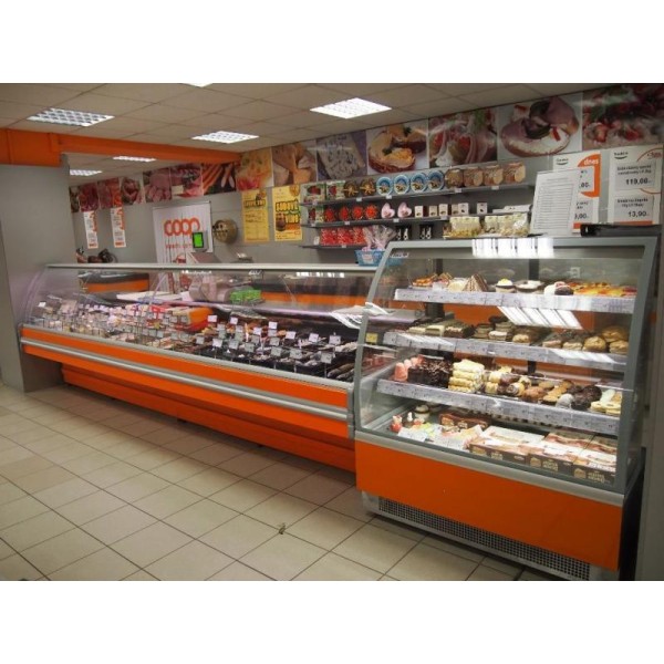 Vitrină frigorifică orizontală  L-1 MD/W 200/110 Modena
