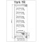 Raft frigorific cu agregat extern  R-1 YR 250/70 YORK