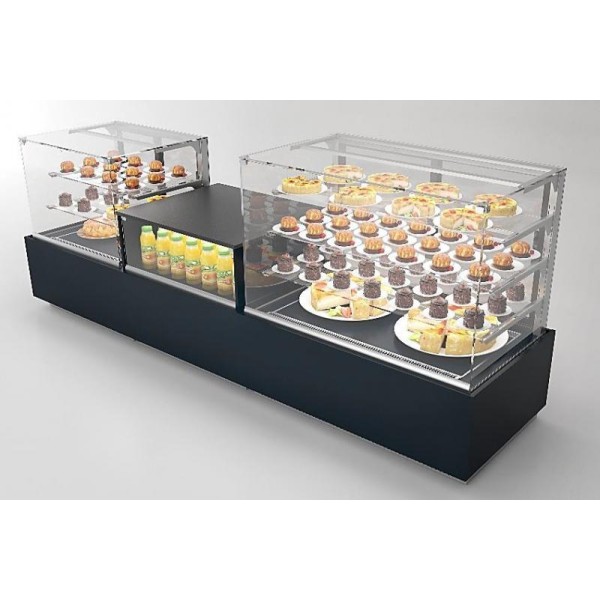 Vitrină frigorifică de cofetărie și patiserie  C-1 LM 130/CH LUMINA MINI