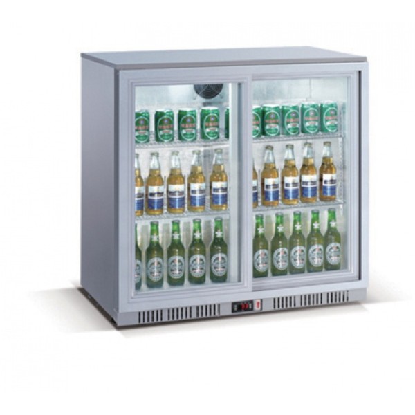 Vitrină frigorifică bar cu două uși glisante  LG-208S