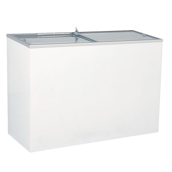 Ladă frigorifică cu capac glisant din sticlă   USS 300 SC (KH-CC300 SC)