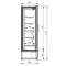 Raft congelare pentru agregat extern Indiana medium.AV.066.LT.D.210-DL RAL 9005