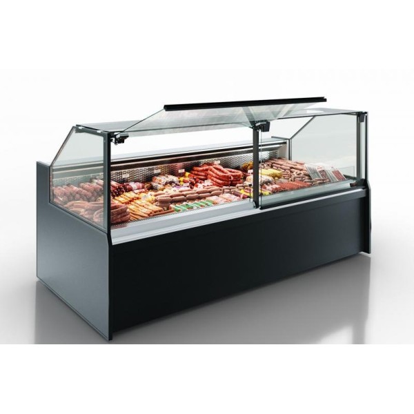 Vitrină frigorifică orizontală MISSOURI 125 (AC-120-deli-PS-130-DBA) RAL 9005
