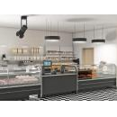 LCCT Catania REM 1,25 - Refrigerated counter with telescopic front glass