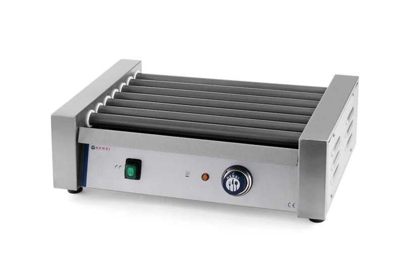 268506 Sausage rolling grill with 7rollers