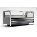 LCCT Catania 1,25 - Refrigerated counter with telescopic front glass