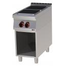 Mașină de gătit electrică cu 2 plite pătrate şi suport | SPQ 90/40 E