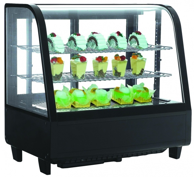 RTW-100 - Display cooler with curved glass display
