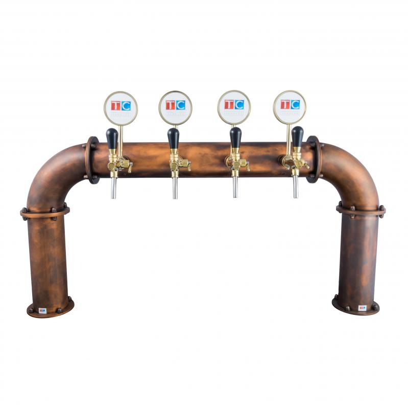 Coloană de bere pentru 7 robineți | TC BRAUHAUS Bridge