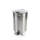  Stainless steel trash container