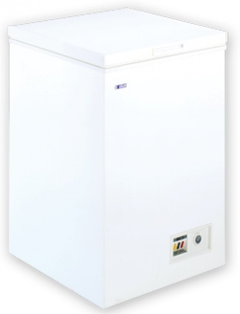 UDD160 BK (KH-CF160 BK) Chest freezer with solid top door