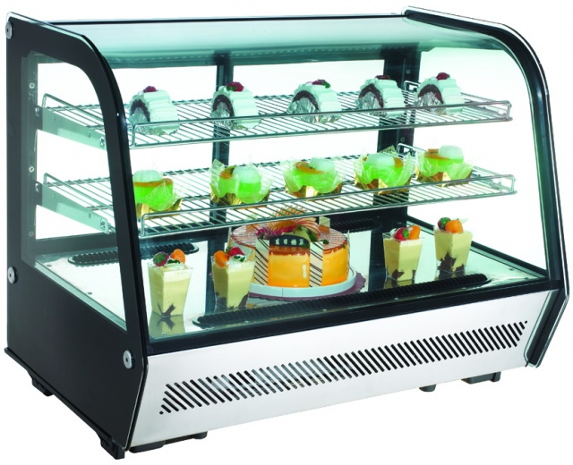 RTW-160L | Display cooler with curved glass display