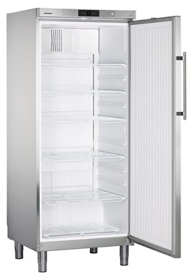 GKv 5760 - Refrigerator with stainless steel case