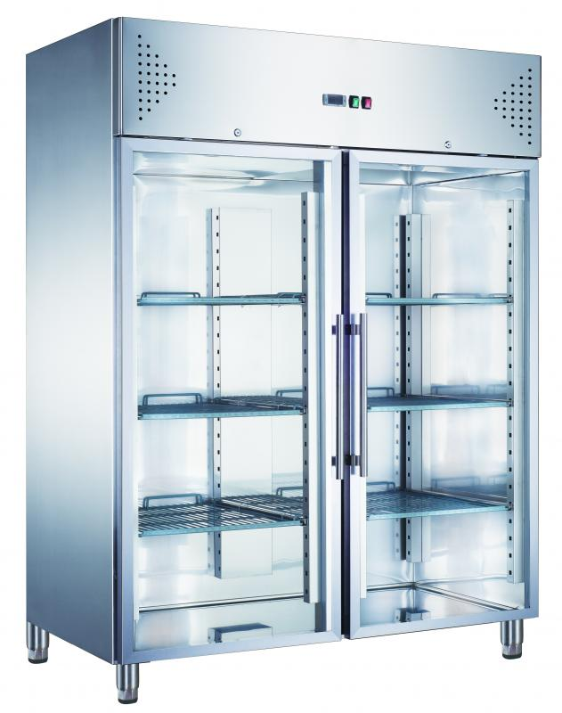 Vitrină frigorifică inox | KH-GN1410TNG