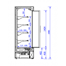Raft frigorific cu agregat intern | GRANDIS 1.25 - 0.9