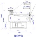 GRAVIS 0.94 | Refrigerated counter