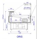 Vitrină frigorifică orizontală | ORIS 3.75