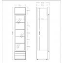 Vitrină frigorifică verticală | SD 217 E