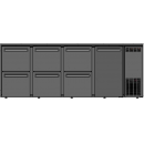 TC BBCL4-2222 (DCL-2222 MU/VS) | Bar cooler 4 solid doors