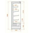 Refrigerated wall cabinet | RCS Scorpion 66.199 2,5